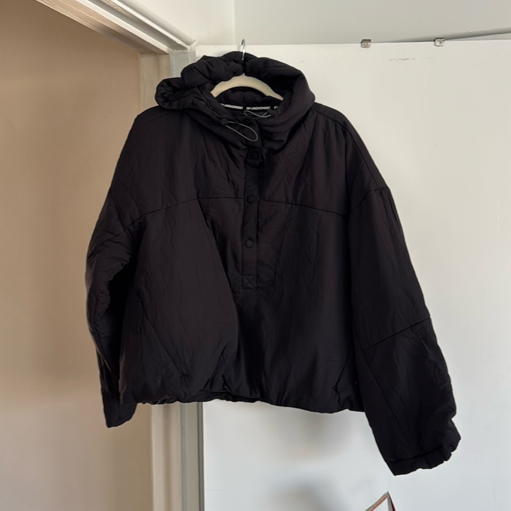 Free People Primaloft 1/2 Button Jacket